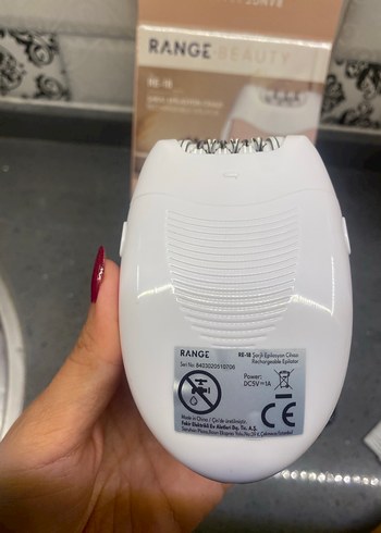 Diğer Bej Renkli Range Beauty Epilatör