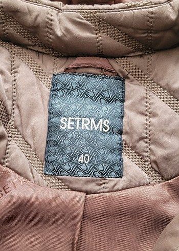 Düğmeli Kahverengi Uzun Kadın Kışlık Mont - Görsel 4