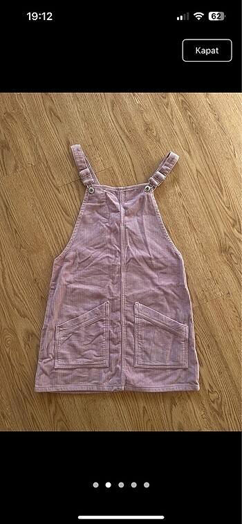 Pembe salopet - Görsel 2