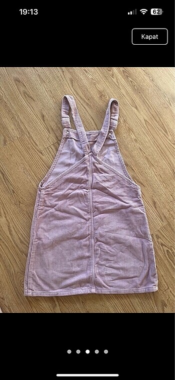 Pembe salopet - Görsel 3