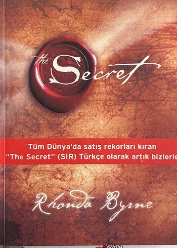 The Secret - Rhonda Byrne Türkçe Kişisel Gelişim Kitabı