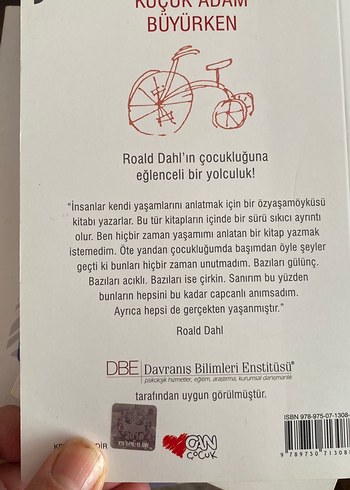  Roald Dahl - Küçük Adam Büyürken Çocuk Kitabı