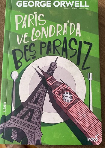  Beden Hayvan Çiftliği ve Paris ve Londrada Beş Parasız