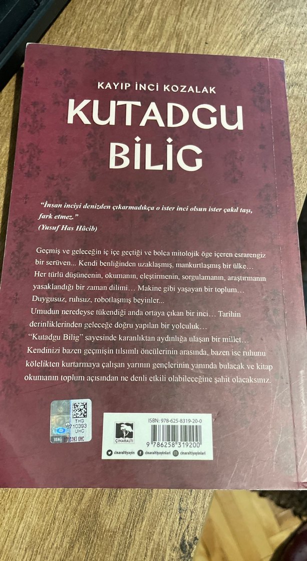 Kayıp İnci Kozalak Kutadgu Bilig - Osman Azman - Görsel 2