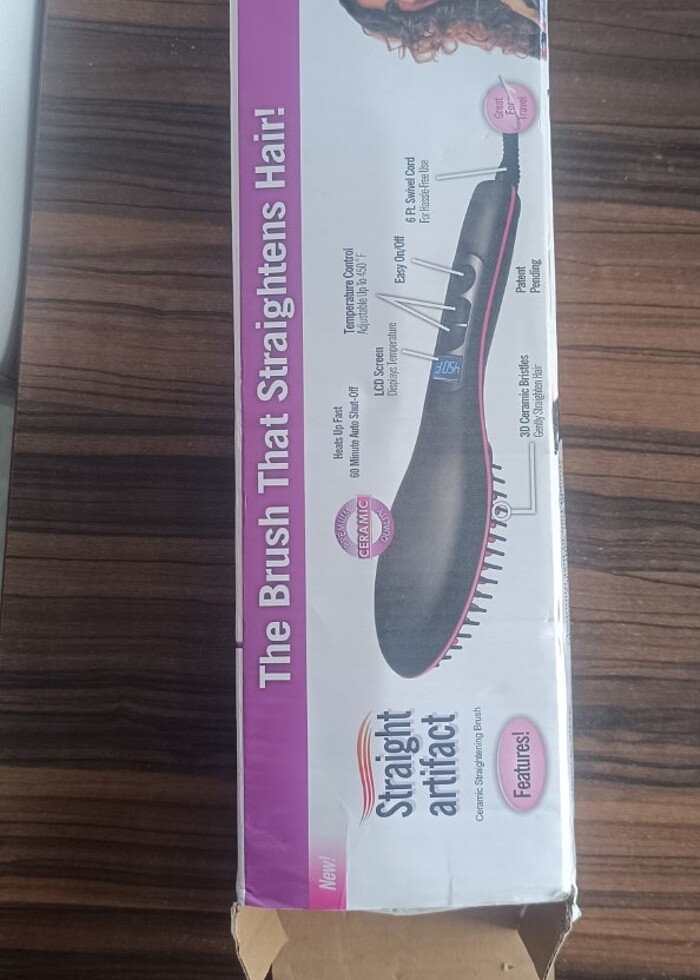 SPESYAL SAC DÜZLEŞTİRİCİ TARAK SİFİR KUTUSUNDA COK UYGUN...MAGAZ - Görsel 2