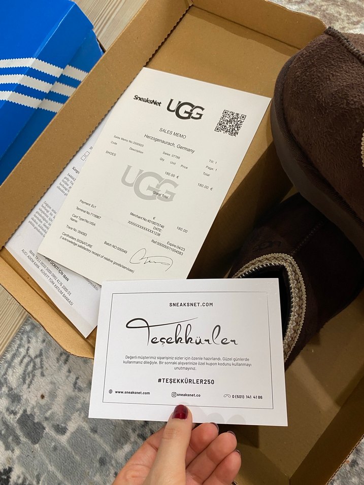 Acı kahverengi UGG - Görsel 4