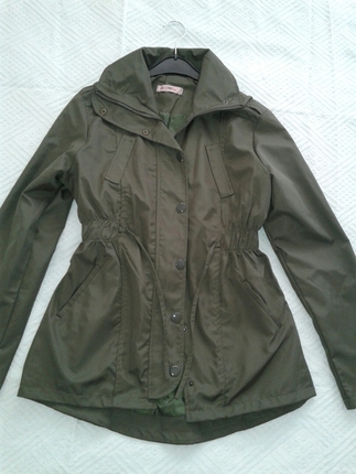 Markasız Ürün Haki Trenchcoat