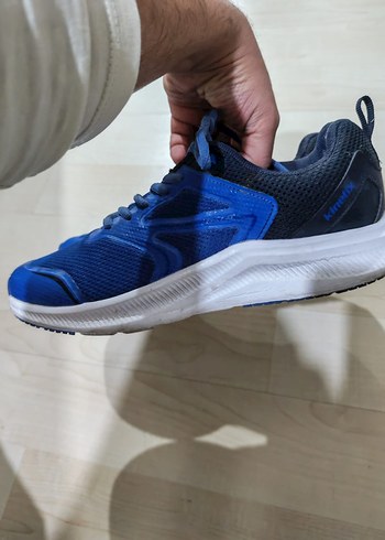 Lacivert Bağcıklı Erkek Koşu Ayakkabısı - Görsel 4