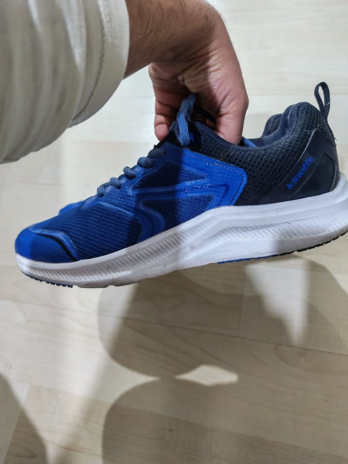 Lacivert Bağcıklı Erkek Koşu Ayakkabısı - Görsel 4