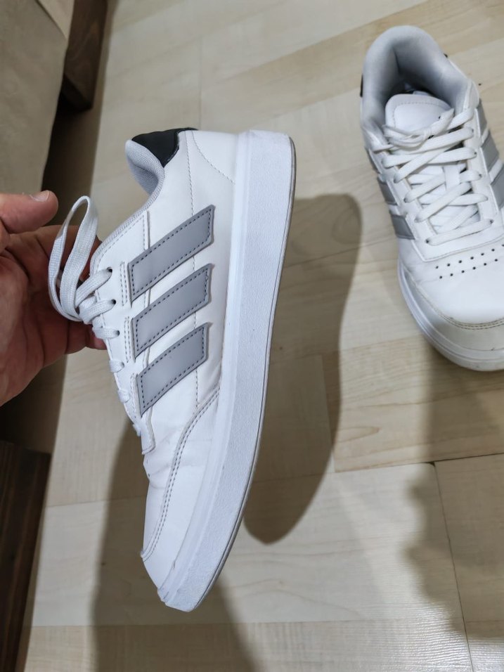 Erkek beyaz Spor Ayakkabı - Görsel 4