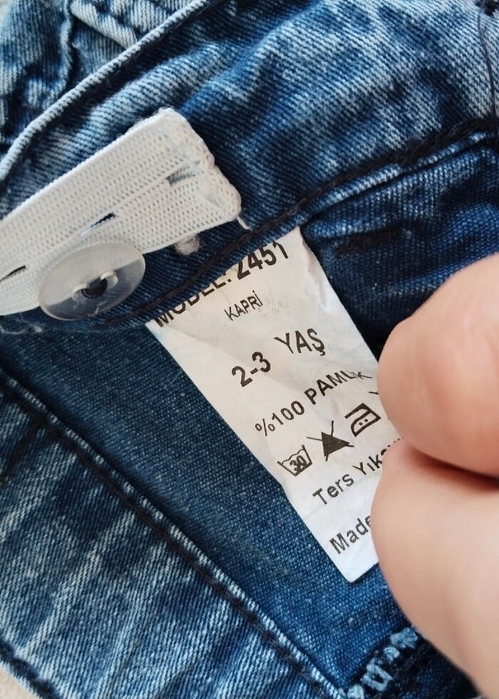 Çocuk şort  - Görsel 2