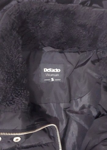 Kürklü Siyah Kadın Kışlık Mont - Görsel 4