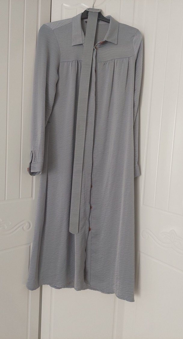 grı uzun tunık - Görsel 4