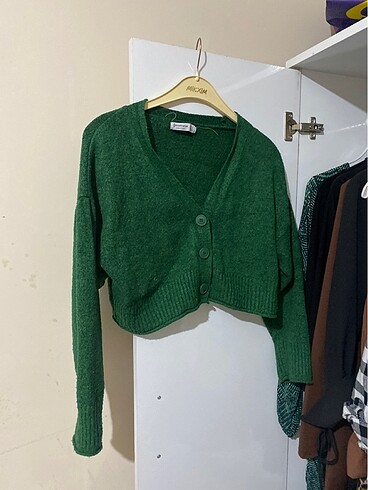 Crop hırka