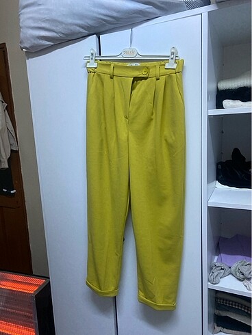 Yağ yeşili pantalon