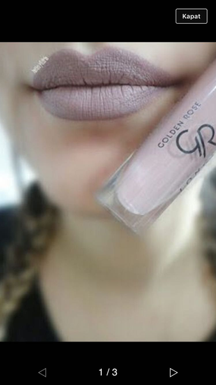Golden rose matte