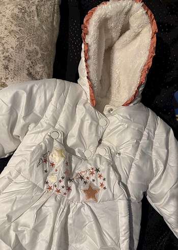 Kapüşonlu Astronot Bebek Tulumu - Görsel 2