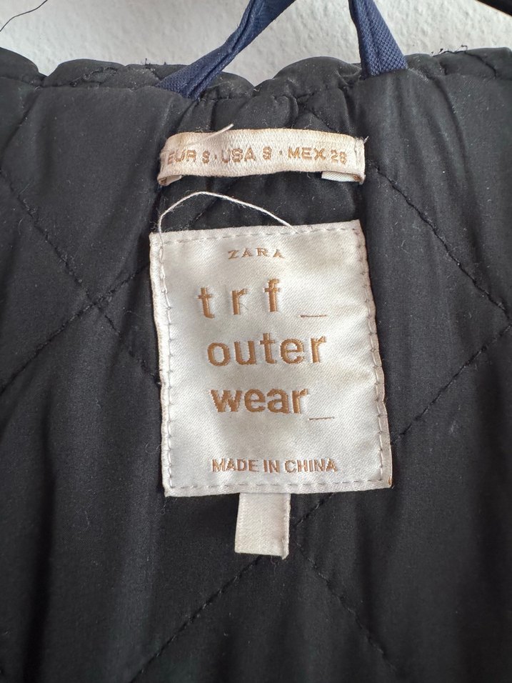 Lacivert Midi Fermuarlı Kadın Ceket - Görsel 4