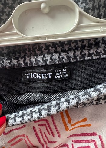 Gri Midi Pilili Kadın Etek - Görsel 3