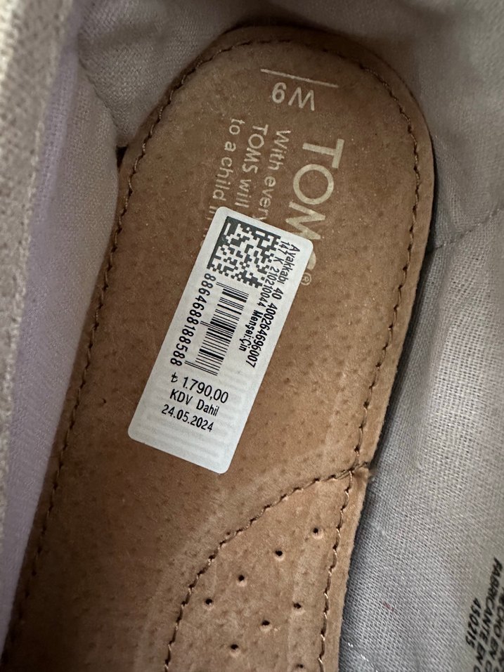 Ayakkabı toms - Görsel 4