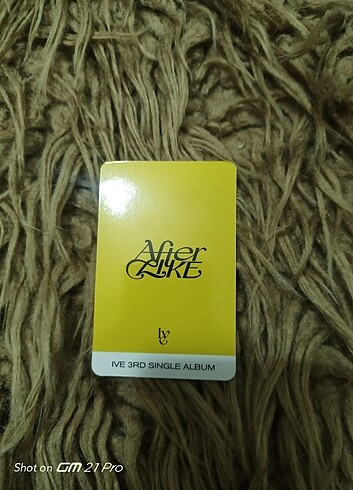  Gaeul photocard ive albüm pc
