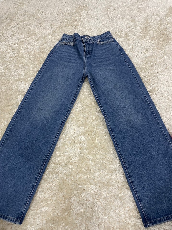 Kadın Mom Jean Pantalon - Görsel 3