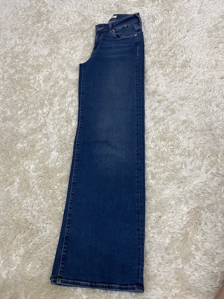 Mavi Mid Rise Wide Leg Kadın Jean - Görsel 3