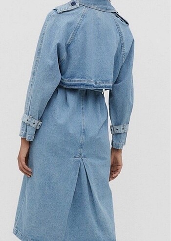 Stradivarius Stradivarius Denim Kot Trençkot