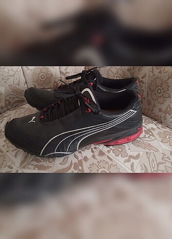 45 Beden siyah Renk Puma erkek spor ayakkabi