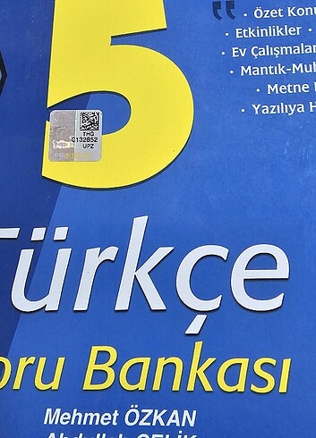 5.Sınıf Türkçe Soru Bankası - Görsel 2