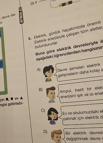 Fen Bilgisi Soru Bankası - Görsel 8