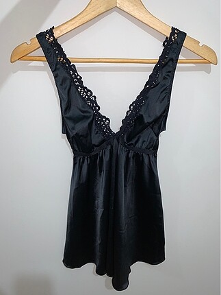 Saten babydoll