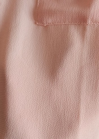 Yavruağzı Kısa Kollu Salaş Bluz - Görsel 2