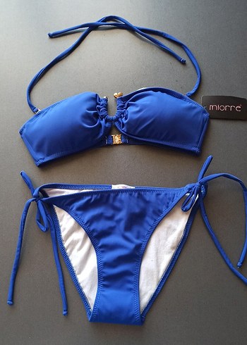 Miorre Parlak Mavi Strappy Bikini