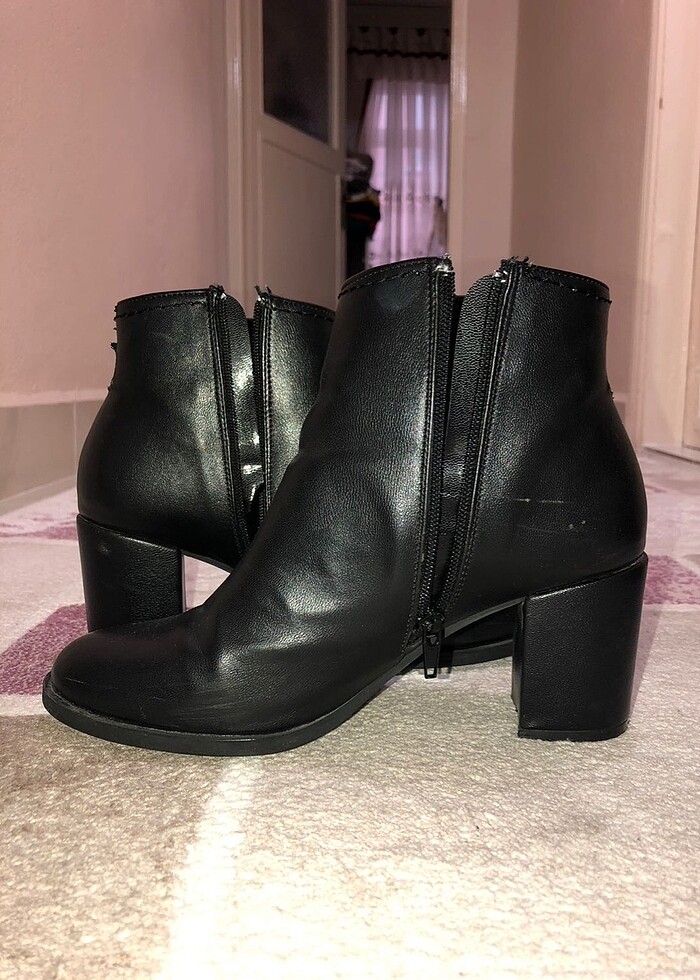 6 cm topuklu bot - Görsel 2