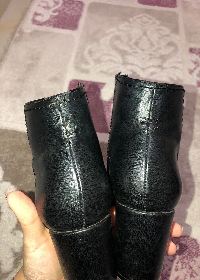 6 cm topuklu bot - Görsel 4