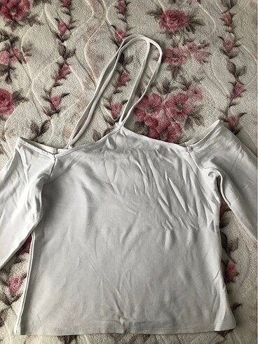 H&M boyundan bağlama body - Görsel 2