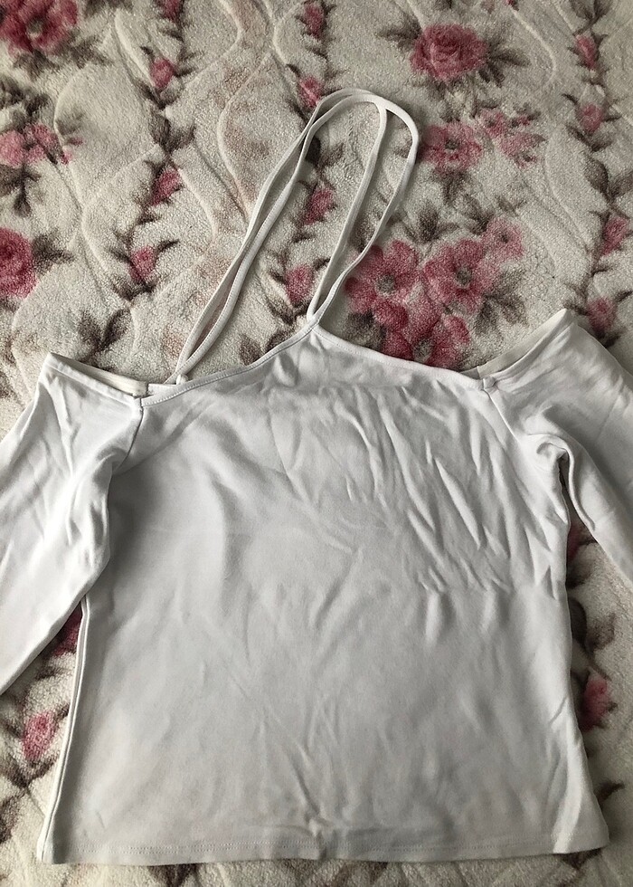 H&M boyundan bağlama body - Görsel 2