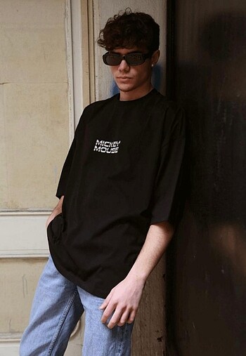 Asos Mickey Mouse Oversize Tişört