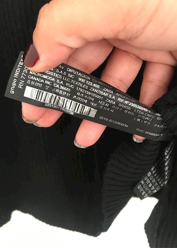m Beden Zara Triko Top