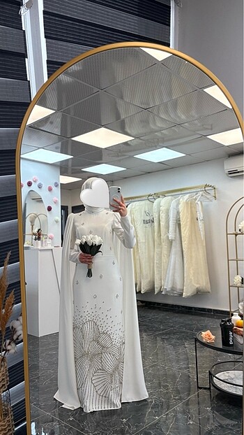 Diğer Nikah elbisesi Tesettür