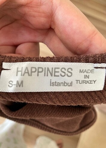 s Beden Kahverengi bluz