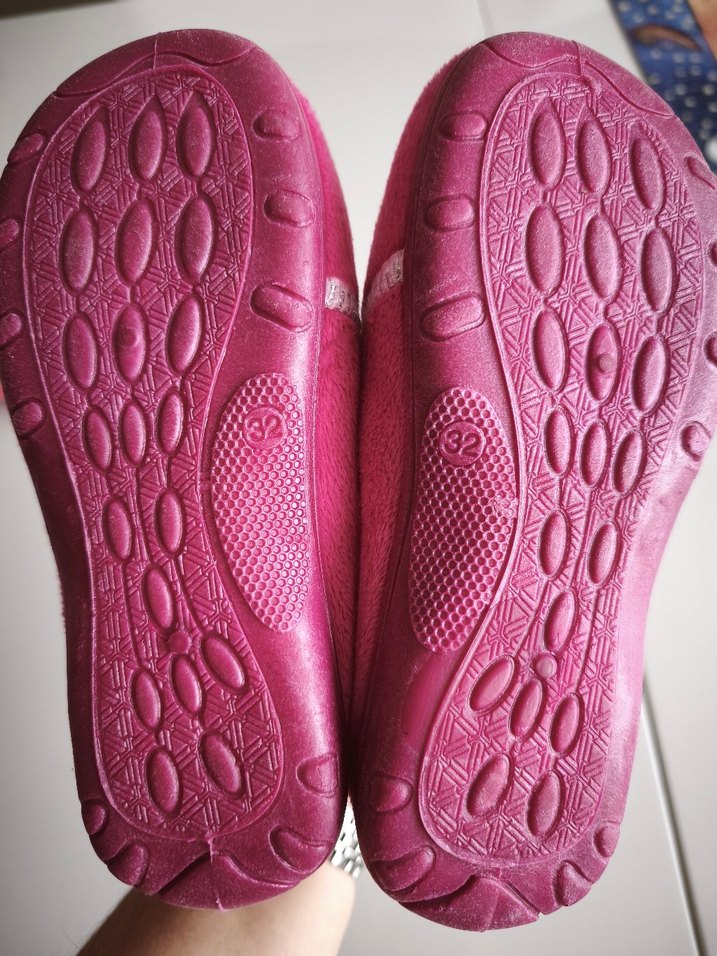 Kız Çocuk Pembe Nakışlı Sıcak Ev Terliği Gezer marka - Görsel 3