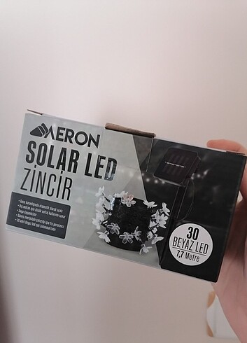 Solar Led zincir ışık 