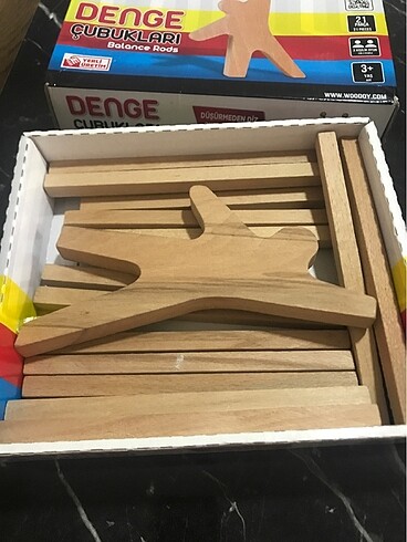 Woody Ahşap denge çubukları
