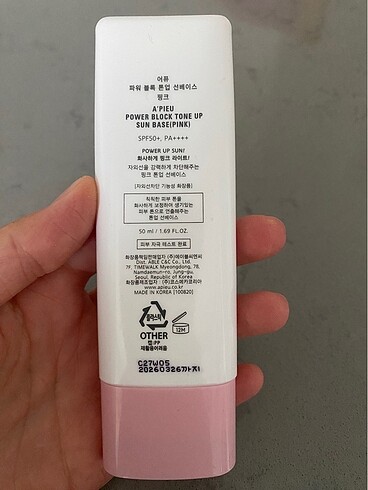 Missha Missha power block güneş kremi