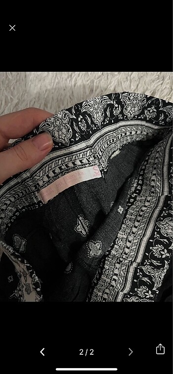 Bershka bohem etnık pantolon
