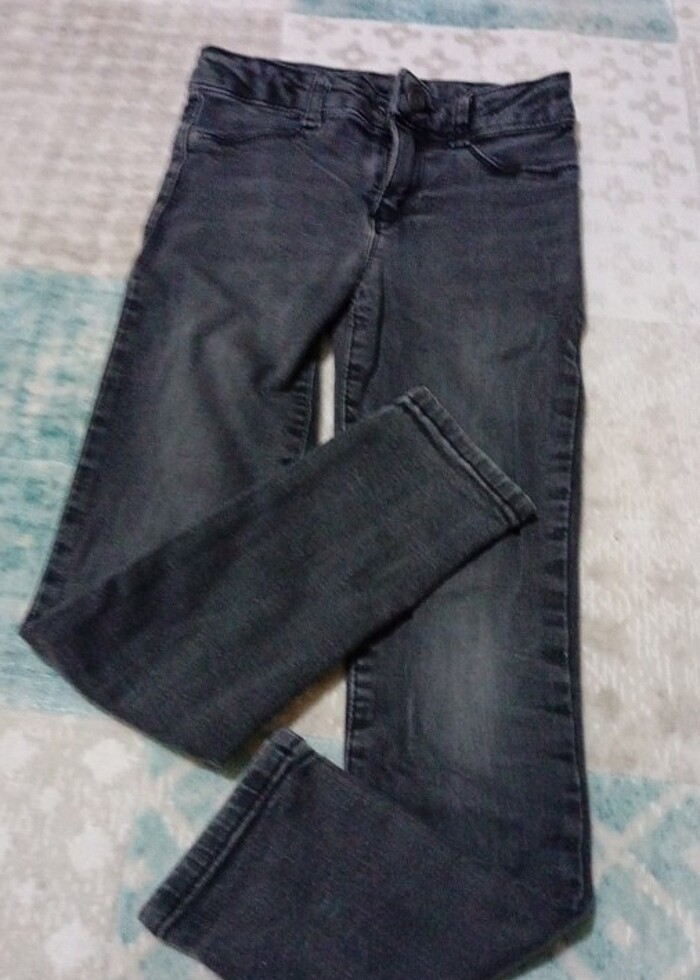 Kot pantolon 7-8 yaş kız çocuk  - Görsel 4