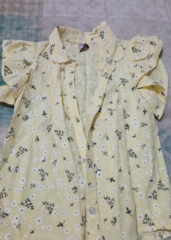 Kız çocuk gömlek  - Görsel 2