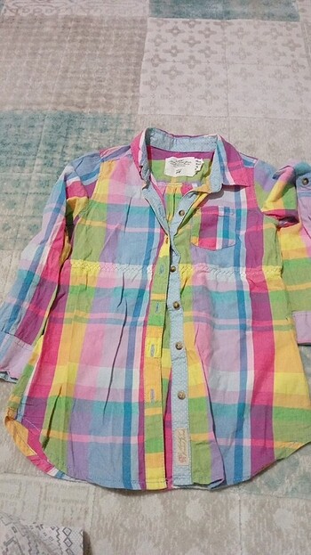 Kız çocuk gömlek - Görsel 5